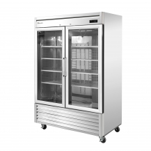 Blue Air Refrigerator, Glass Door Reach in,  2 Door