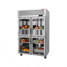Turbo Air 2 Glass Door Reach-in Refrigerator