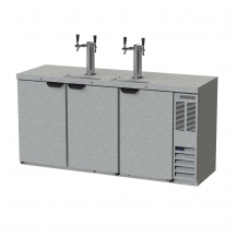 Beverage-Air Kegerator, Draft Beer Cooler, DD72HC-1-S 72inc