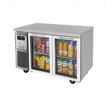 Undercounter Refrigerator, Glass Door, Turbo Air