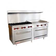 Restaurant Range, Gas, Connerton - Chef's Deal