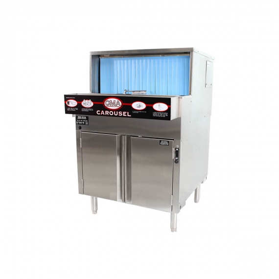 Undercounter Glasswasher, Low Temp CMA Dishmachines GL-C 25 Rotary