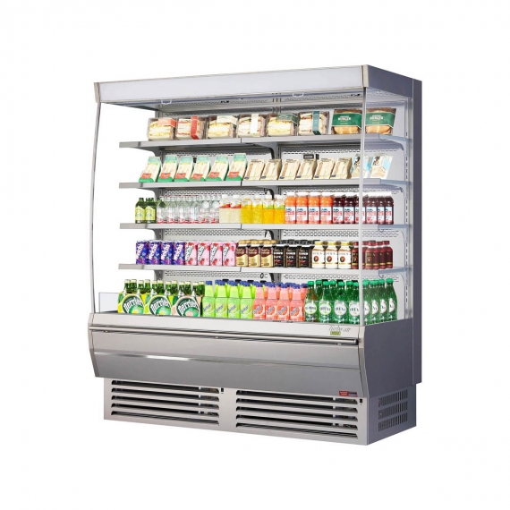 Vertical Open Display Merchandiser Turbo Air TOM-72DXS-N 6 inches Vertical Extra Deep