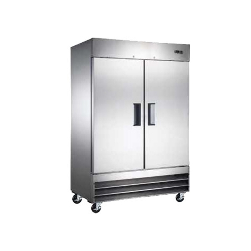 Connerton GST49-BR 54" Two Solid Door Reach-In Refrigerator, Bottom Mount-Chef's Deal