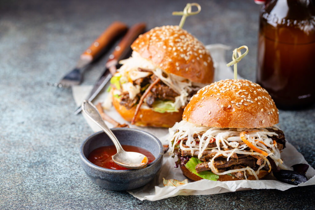 Slaw Burger for National Hamburger Day - Chef's Deal