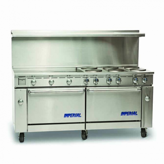 Imperial IR-6-G36T-E-C, 72-Inch Electric Restaurant Range