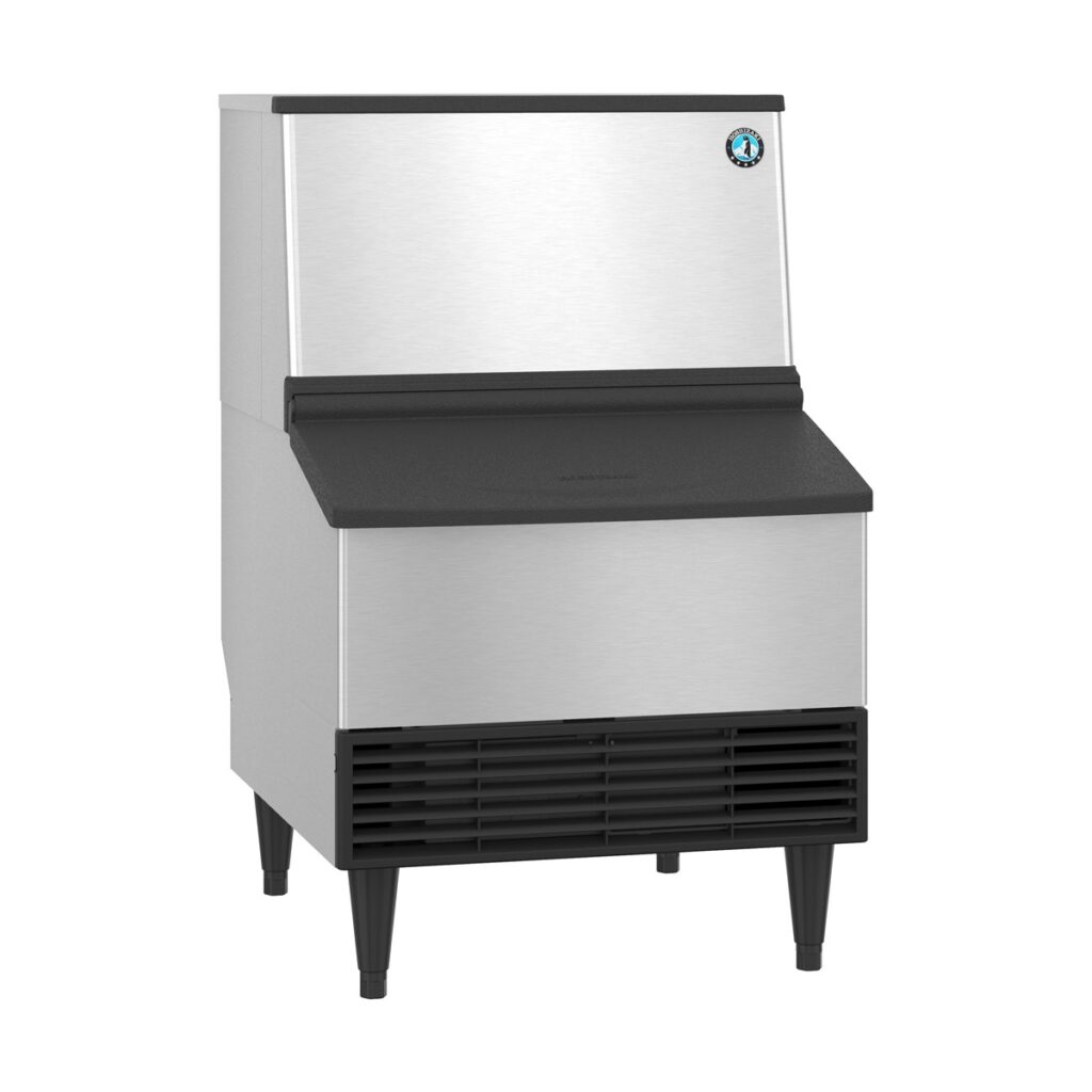 Hoshizaki KM-231BAJ 80 lbs Ice Maker with Bin, Crescent Cubes, 213 lbs/Day - Chef's Deal