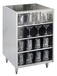 Krowne KR-G18 18" Underbar Glass Rack Storage Unit- International Beer Day- Chef's Deal