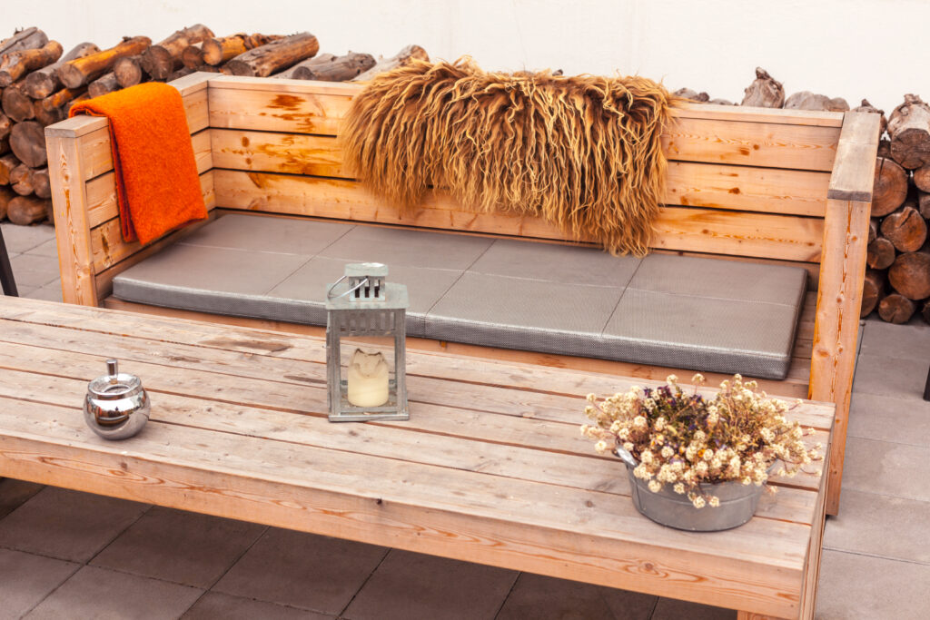 commercial patio benches-Chef's Deal