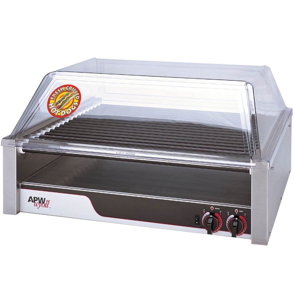 APW Wyott SG-45DD 24" Hot Dog Grill Sneeze Guard-Chef's Deal