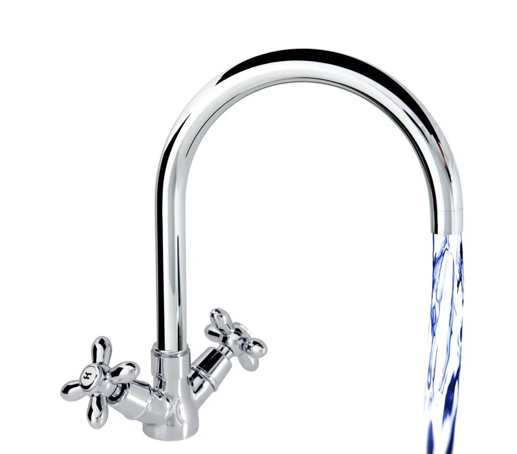 Water Flowing From Commercial Kitchen Faucet - An All-Inclusive Guide to Buying Commercial Kitchen Faucets - Chef's deal
