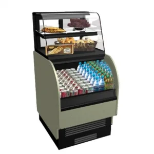 Structural Concepts COU2757R 27inch Oasis Service, Self-Service Dual Temp Merchandiser,  Dual Temp Refrigeration Types and Benefits - Chef's Deal