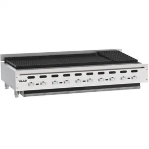 Vulcan VACB60 62" Countertop Achiever Gas Charbroiler, 11x17K Btu Cast Iron Burners - Vulcan Restaurant Equipment Company - Chef's Deal