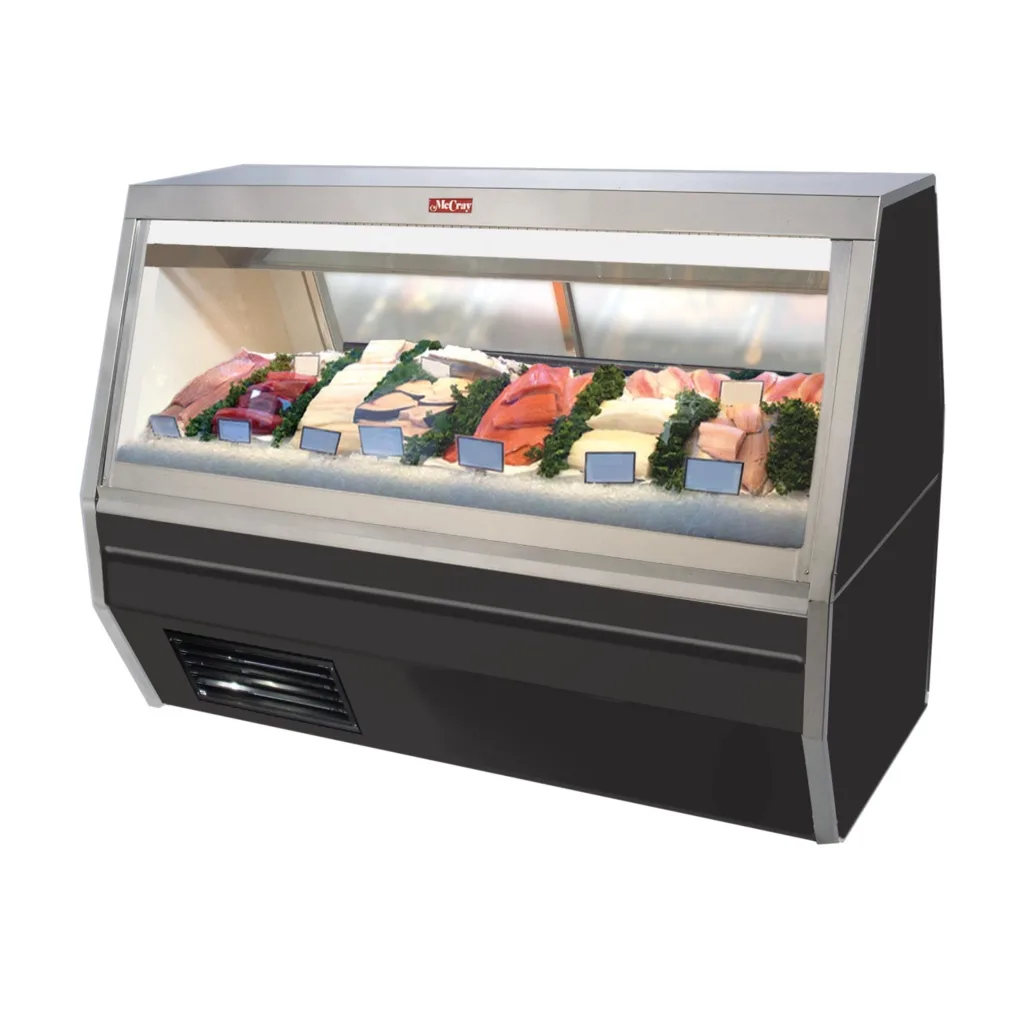 Howard-McCray SC-CFS35-4-BE-LED Seafood Display Case - Seafood Refrigeration Equipment | Chef's Deal