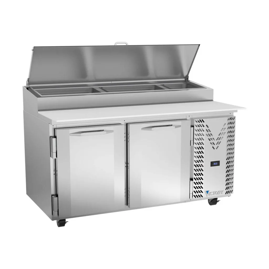 Victory VPP60HC 60" Refrigerated Pizza Prep Table-Chef's Deal