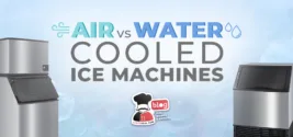 Air-cooled vs. Water-cooled Ice Machines