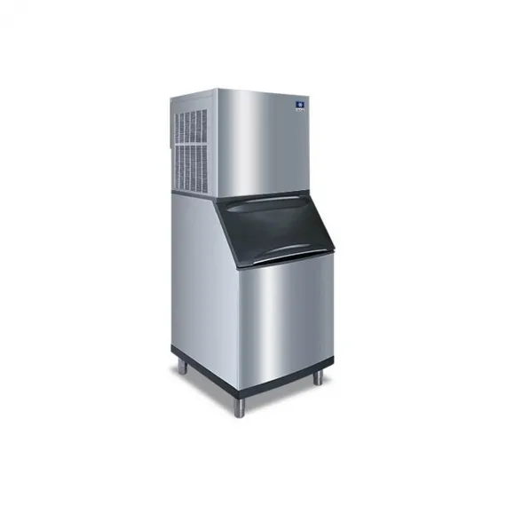 Manitowoc RNF1100W/D570 Water-Cooled Nugget 1158 lbs Ice Maker with 532 lbs Storage Bin - Air-cooled vs. Water-cooled Ice Machines 