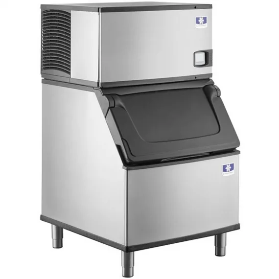 Manitowoc IDT0300W/D400 Water-Cooled Full Cube 305 lbs Ice Maker with 365 lbs Storage Bin - Ice Machine Cleaning and Maintenance in 15 Steps