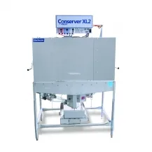 Jackson WWS CONSERVER XL2C 48-1/2" Double Rack Corner Door Type Dishwasher, Low Temp, 74 Racks/hr