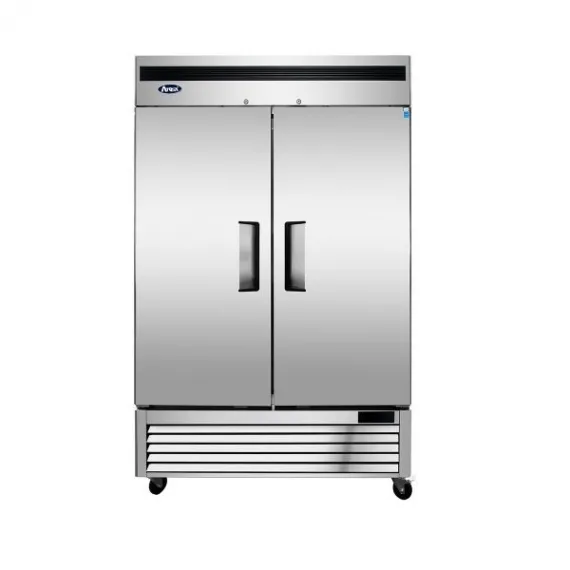 Atosa USA MBF8507GR 2-Solid Door Reach-In Refrigerator | Best Selling Commercial Kitchen Equipment