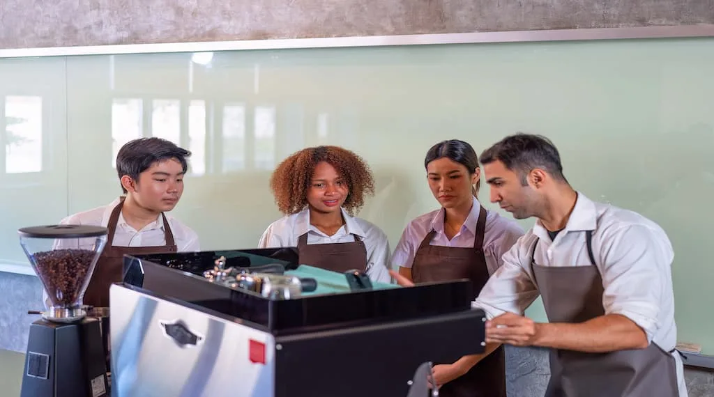 Young staff are learning in basic commercial kitchen equipment training - Commercial Kitchen Equipment Training: A Comprehensive Guide
