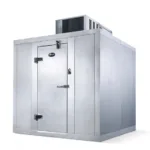 AmeriKooler QC060877-FBSC 6 X 8 ft Quick Ship Indoor Walk-In Cooler with Floor, Self-Contained