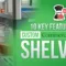 10 Key Features of Custom Commercial Kitchen Shelving
