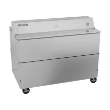 Beverage Air STF58HC-1-S 58" Dual Access School Milk Cooler, Forced Air