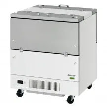 Turbo Air TMKC-34-2-WS-N6 34" Dual Access School Milk Cooler, Cold Wall