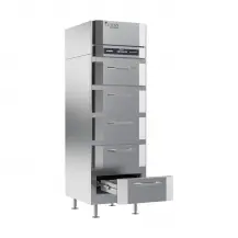 Victory RS-1D-S1-HC-FF 27" One Section Vertical Fish/Poultry File Refrigerator w/ 5 Drawers, 21 cu. ft.