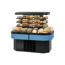 Federal Industries IMSS60SC-3 60" Refrigerated Self-Serve Island Merchandiser