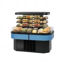 Federal Industries IMSS60SC-3 60" Refrigerated Self-Serve Island Merchandiser 