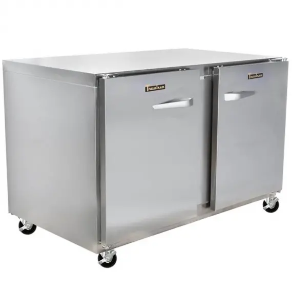 Traulsen UHT48-LR 48" 2-Section Undercounter Refrigerator
