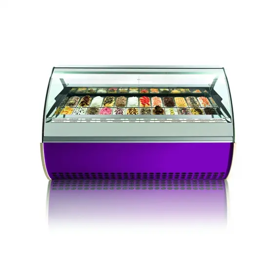 Howard-McCray EVO-G9-53-66-12P 66" Gelato/Ice Cream Dipping/Display Cabinet