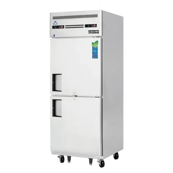 Everest ESRFH2 One Section Reach-In Refrigerator/Freezer Combo