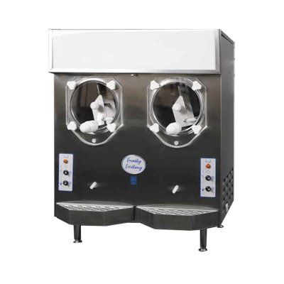 Frosty Factory 215R 1/1 Cylinder Type Frozen Drink Machine, Remote w/12qt. Hopper (1 Disp/1 Cond)