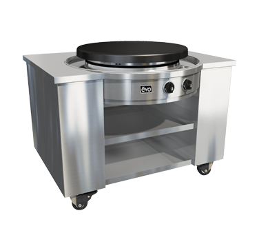 Evo America (Middleby) 10-0054-DCS-LP Gas Round Griddle / Fry Top
