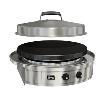 Evo America (Middleby) 10-0054-NG Gas Round Griddle / Fry Top