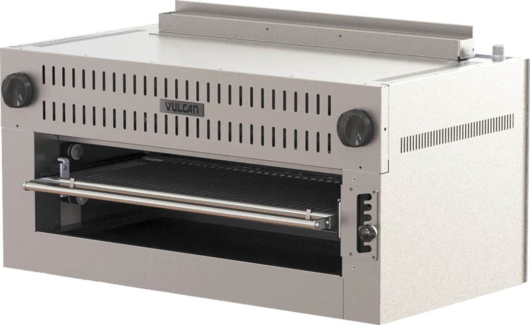 Vulcan 36RB-N 36" Radiant Gas Salamander Broiler - 50,000 BTU Heavy Duty Burner