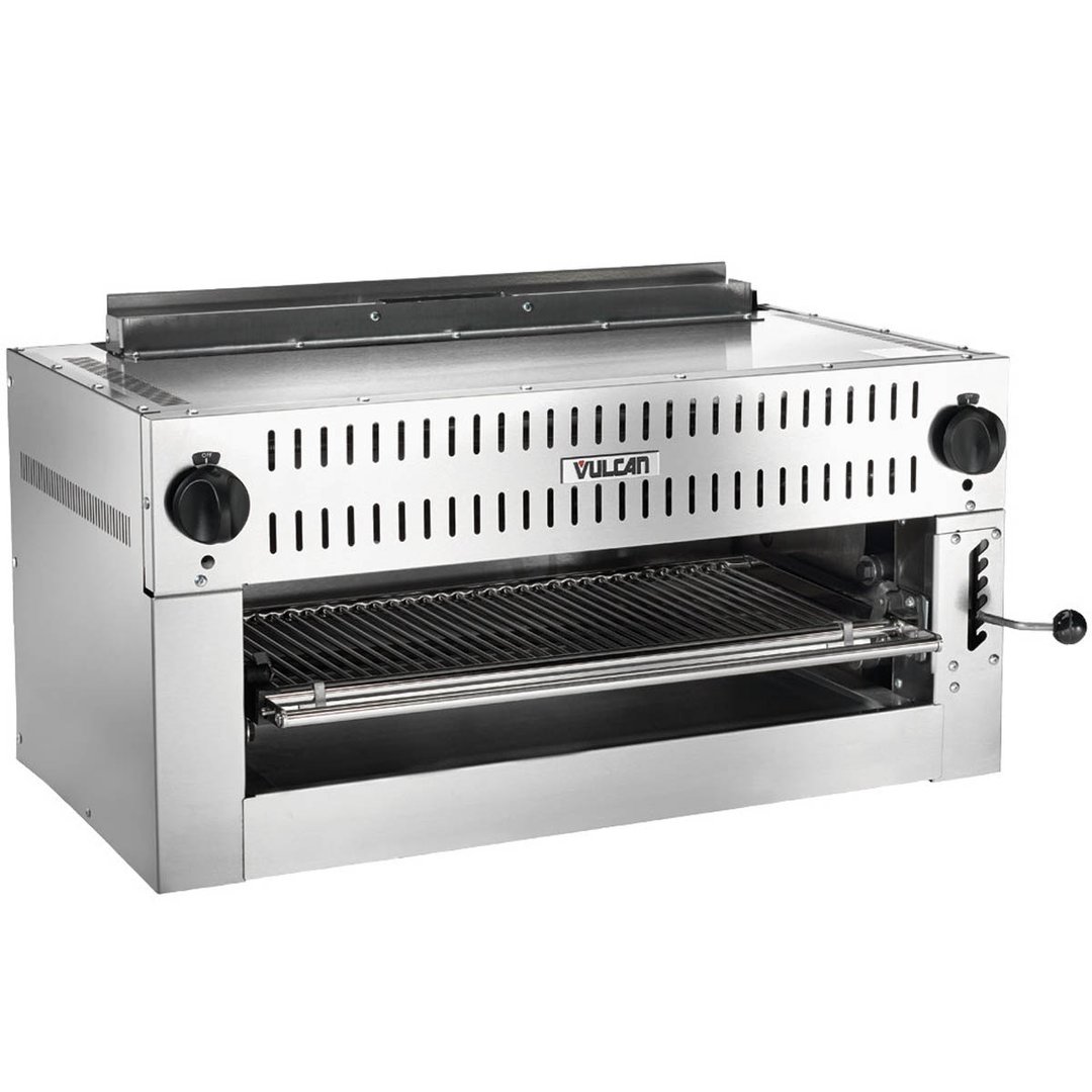 Vulcan 36RB-N 36" Radiant Gas Salamander Broiler - 50,000 BTU Heavy Duty Burner
