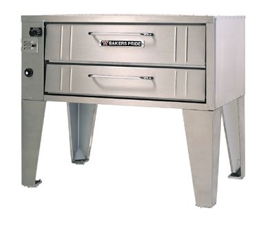 Bakers Pride 4151 66" Gas Pizza Deck Oven, Single Deck