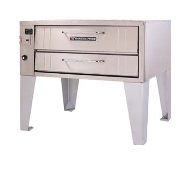 Bakers Pride 451 66" Gas Pizza Deck Oven, Single Deck