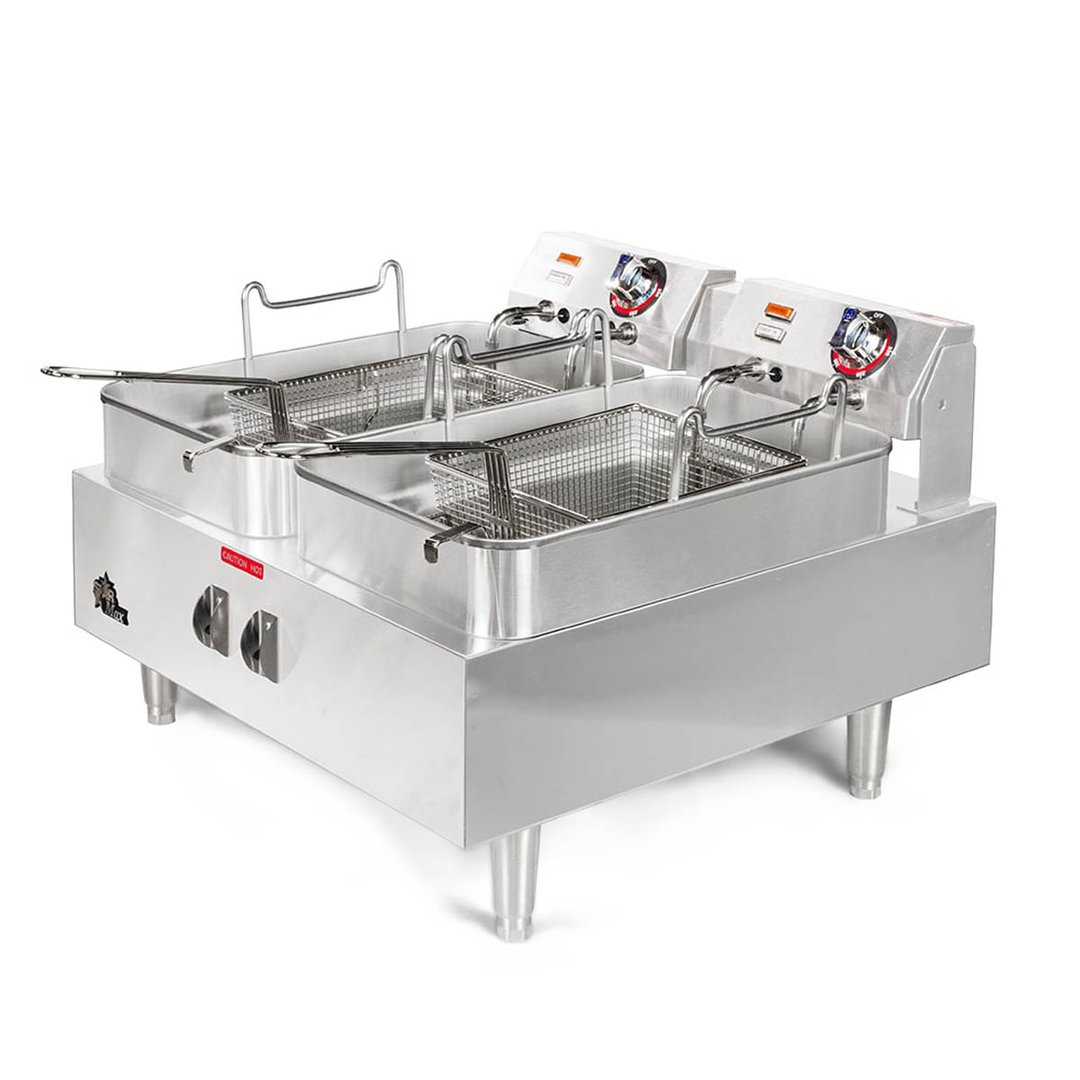 Star 530TF Star-Max Electric Countertop Fryer, 30 lb Oil Capacity