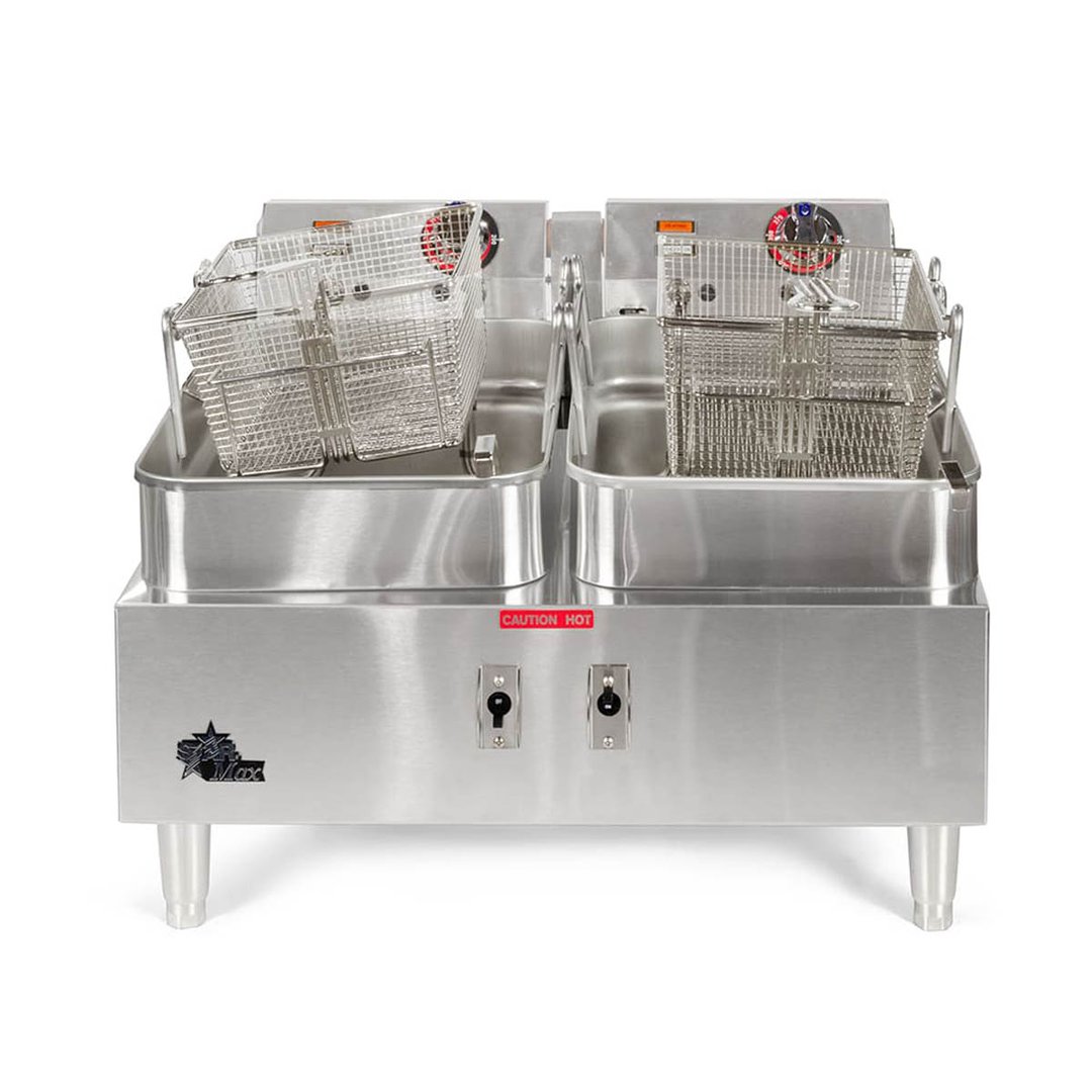Star 530TF Star-Max Electric Countertop Fryer, 30 lb Oil Capacity
