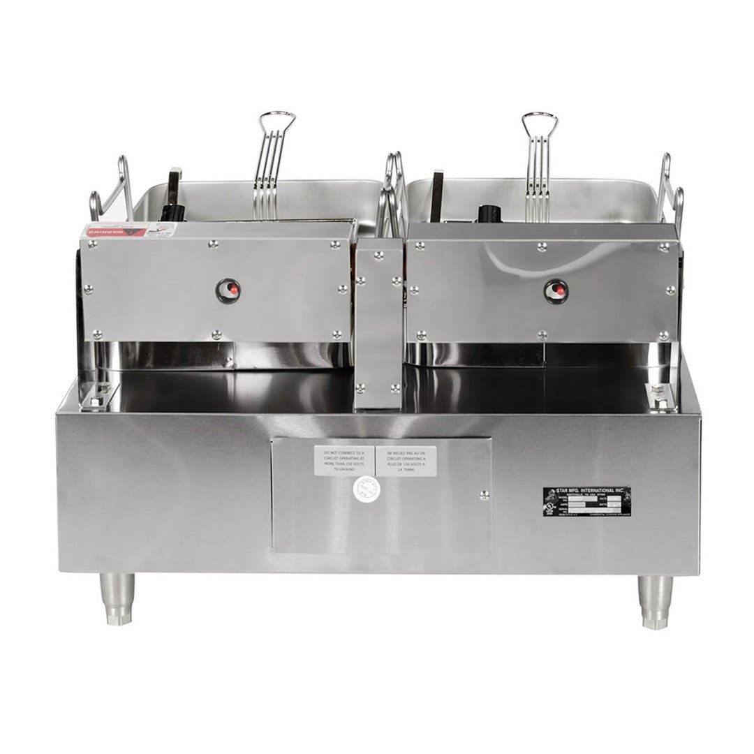 Star 530TF Star-Max Electric Countertop Fryer, 30 lb Oil Capacity