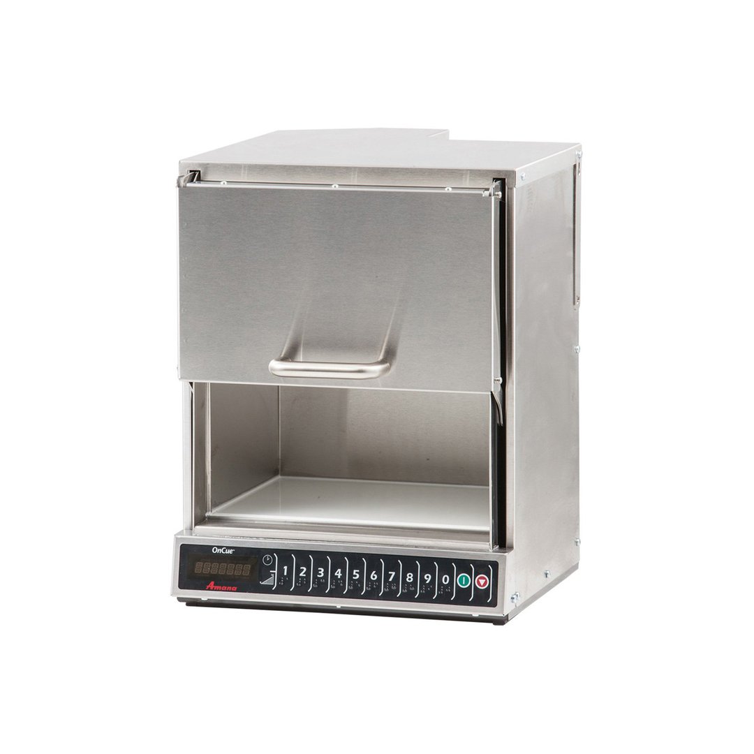 Amana AOC24 2400W Heavy Duty Commercial Microwave Oven with 0.319 cu. ft., 2.4 kW, 208/230v - Open box