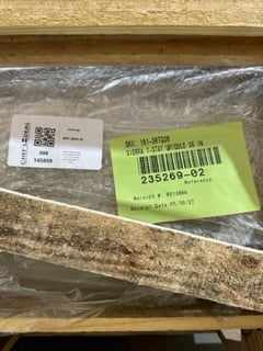 Sierra SRTG-36 36" Countertop Gas Griddle with Thermostatic Controls, 3/4" Thick Plate - Open box