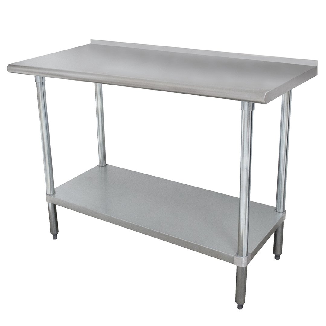 Advance Tabco FMSLAG-247-X 84" Stainless Steel Top 73" - Work Table