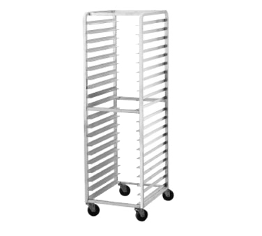 Advance Tabco PR10-6W Mobile Full Height End Load Bun / Sheet Pan Rack w/ 5" Swivel Casters
