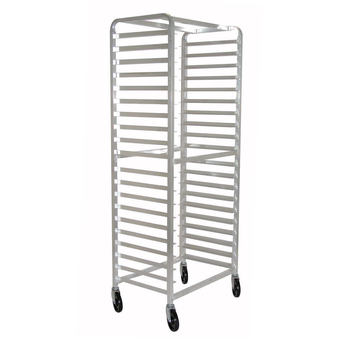 Advance Tabco PR12-5WS Mobile Full Height Side Load Bun / Sheet Pan Rack w/ 12 Pan Capacity